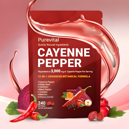 Purevital Cayenne+ 12-in-1 Advanced Formula